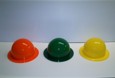Colored acrylic domes