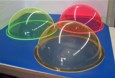 Fluorescent Acrylic Domes