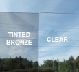 Compare tinted and clear